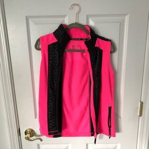 Marc New York neon Pink and black vest